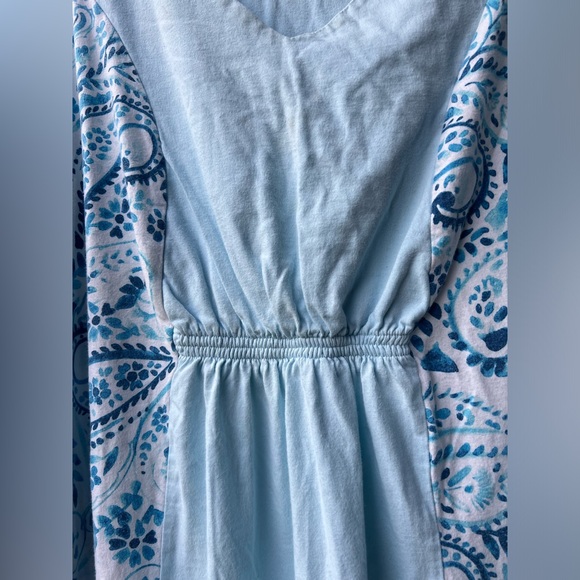 Carole Hochman Painted Paisley Hi-Low Dress Size L - Picture 4 of 8